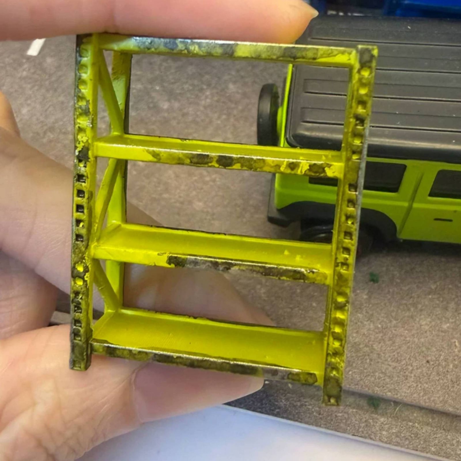 Auto Repair Shop - Prateleira de Garagem 1/64 com Design