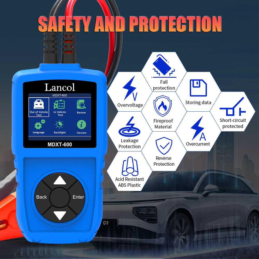 Battery Load Tester - Lancol-Car Battery Tester, Testadores de carga