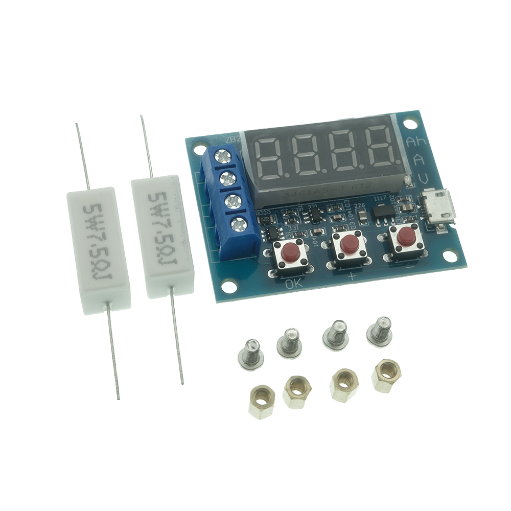 Battery Load Tester - Testador Digital de Capacidade de Bateria