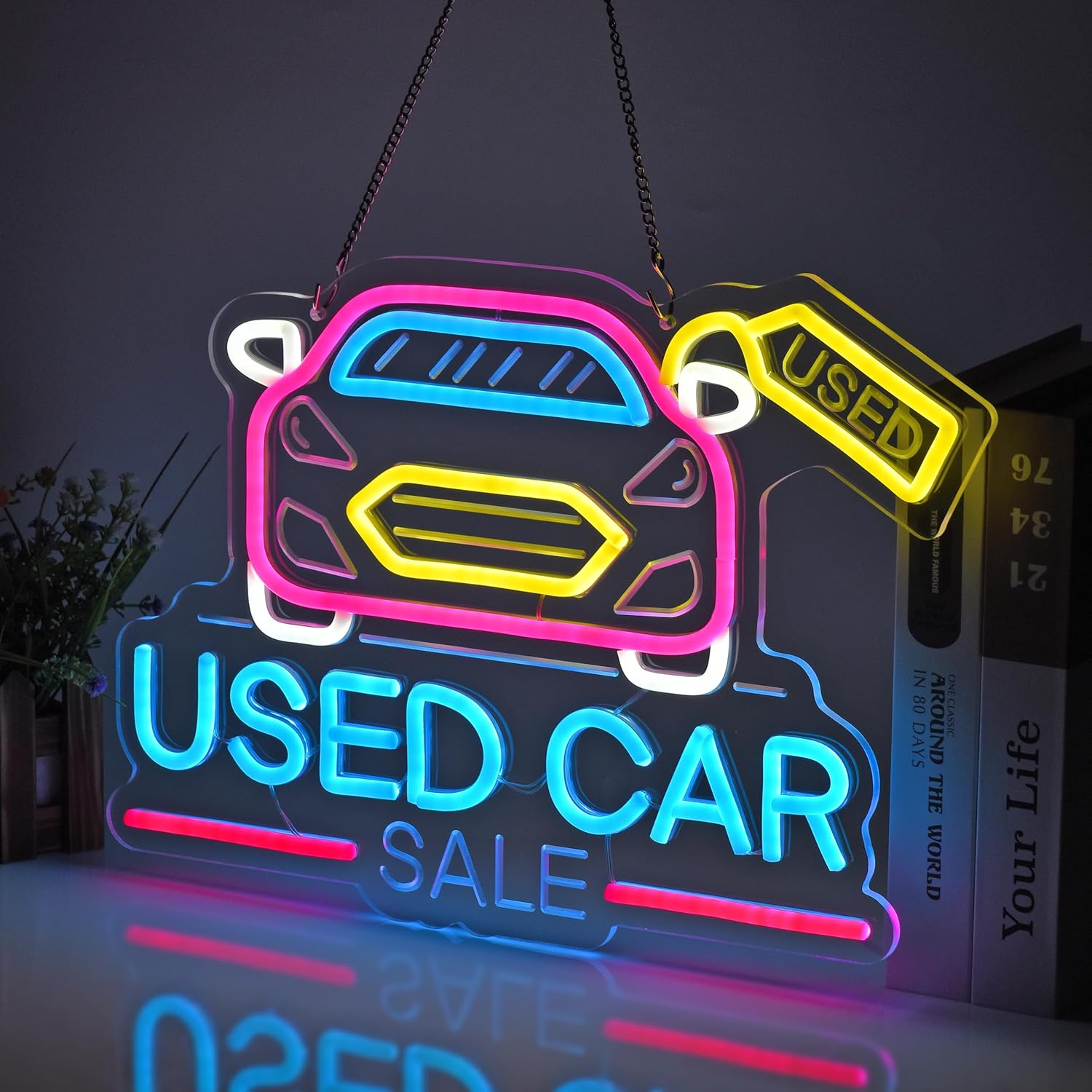 Letreiro Neon LED USB para Ven - Auto Repair Shop For Sale avaliação e preço