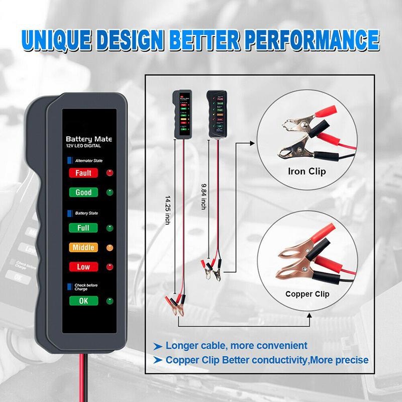 Mini testador de bateria de ca - Battery Load Tester avaliação e preço