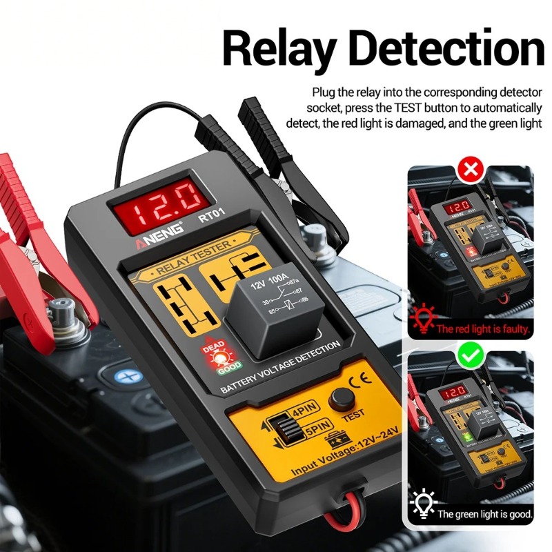 Testador de Relé Automotivo 12 - Battery Load Tester avaliação e preço