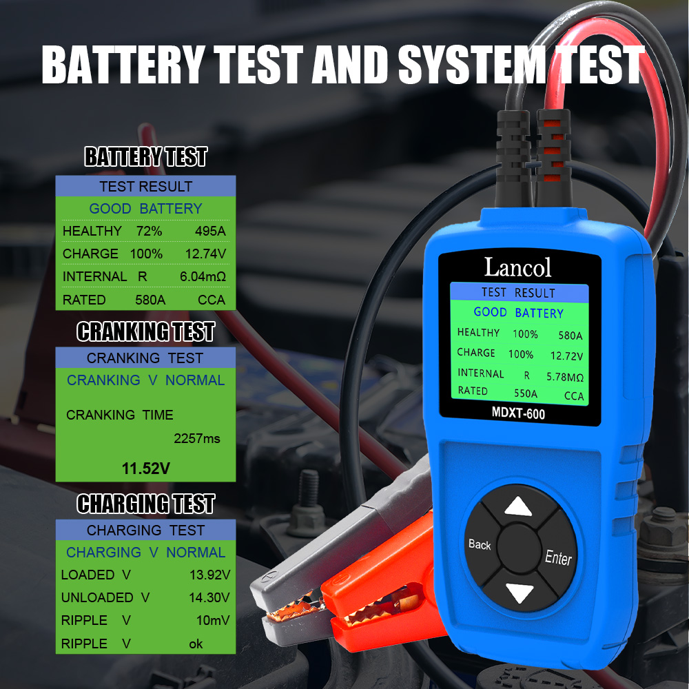 Lancol-Car Battery Tester, Tes - Battery Load Tester avaliação e preço