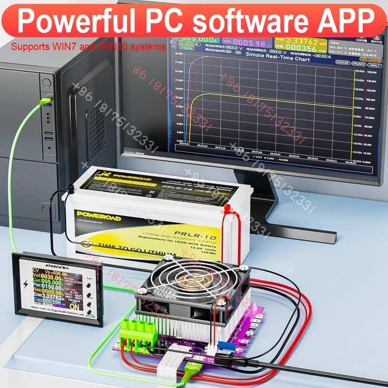 BW600 WiFi Carga Eletrônica Te - Battery Load Tester avaliação e preço